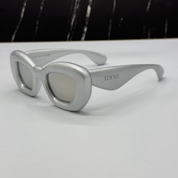 NEW LW40117I 20C LOEWE SILVER UNISEX LOEWE SUNGLASSES main image 5